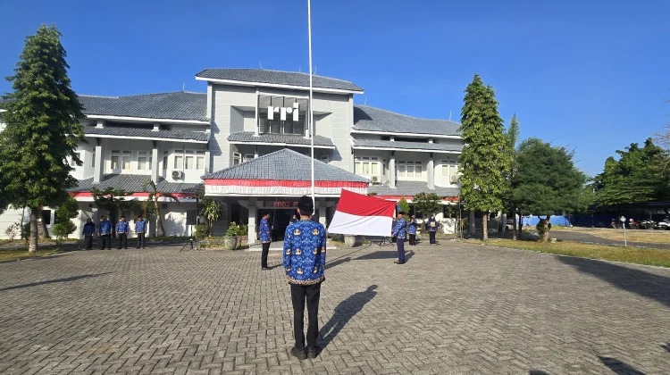 LPP RRI Sumenep Gelar Upacara Peringatan HUT ke-81 RI