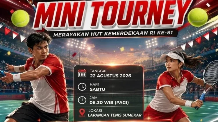 Warrior Tenis Club Sumenep Gelar Kejuaraan Mini Peringati HUT RI