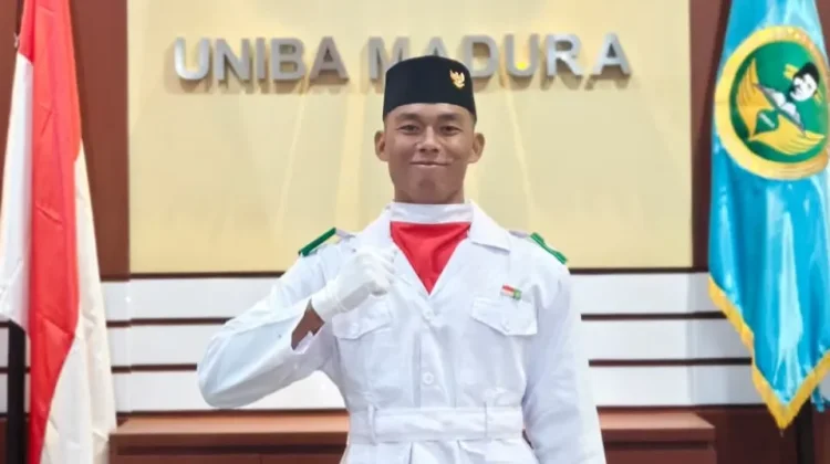 Maba UNIBA Madura M. Suni Jadi Paskibra saat Masa Ospek