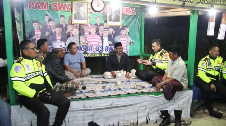 Jaga Kondusifitas, Kapolresta Sumenep Imbau Kamtibmas Melalui Pos Kamling
