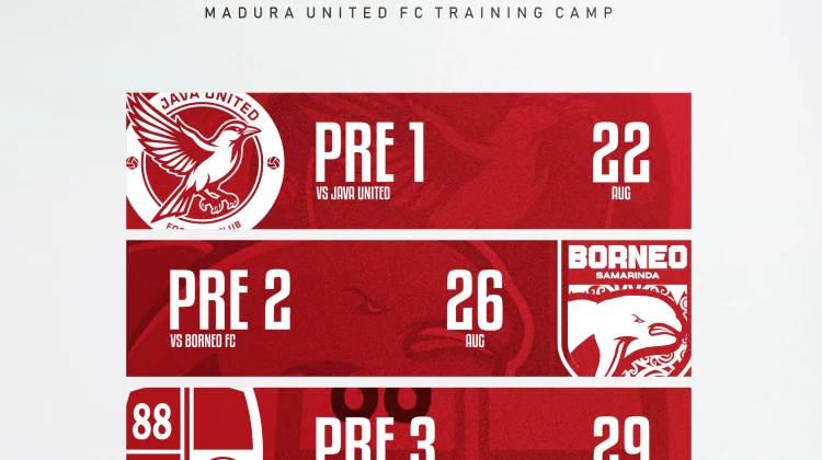 Gelar TC 10 Hari di Yogyakarta, Madura United Agendakan 3 Uji Coba