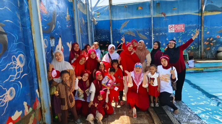 Berenang Bagi Anak PAUD, Dorong Tumbuh Kembang dan Kepercayaan Diri Anak