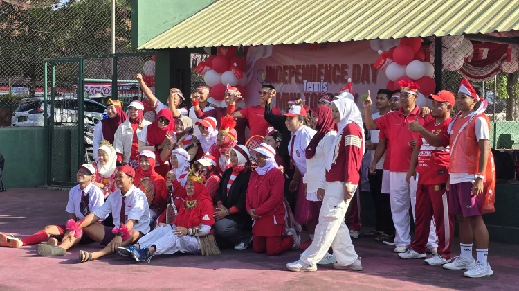 Semarakkan HUT RI, Warrior Tenis Club Sumenep Gelar Mini Tourney