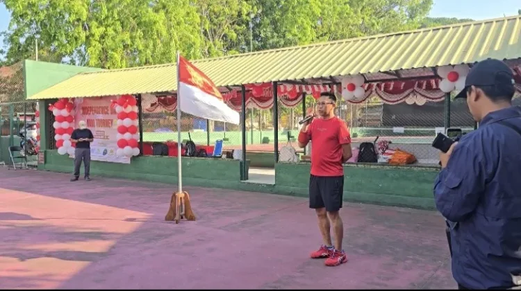 Buka Independence Day's Mini Tourney, Ketua PELTI Sumenep Puji Semangat Peserta