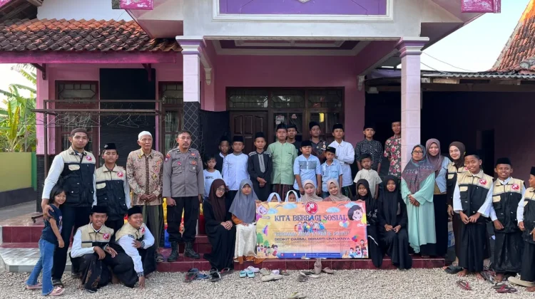 Kita Berbagi Sosial Santuni Anak Yatim di Saroka