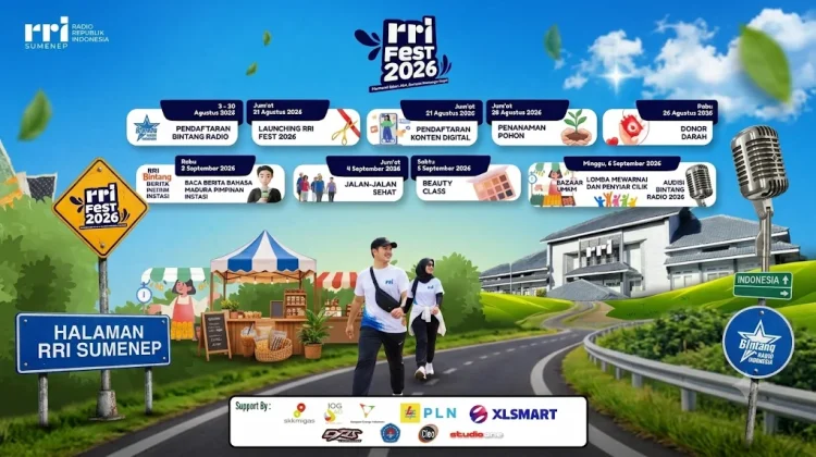 Catat Jadwal Lengkap RRI Fest 2026 di Sumenep