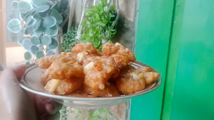 Udang Krispi Telur Asin