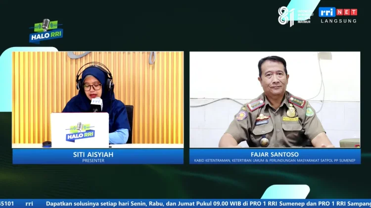 Halo RRI: PKL Jalan Intan Dikeluhkan, Satpol PP Dalami Dugaan Pungutan