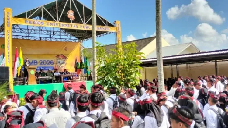 Ratusan Mahasiswa Baru Universitas PGRI Sumenep Ikuti PKKMB 2026
