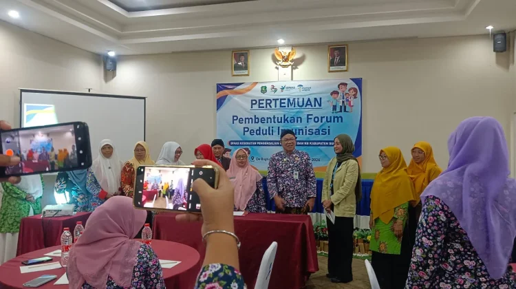 Forpensi Dibentuk, Sumenep Perkuat Gerakan Imunisasi Lintas Sektor