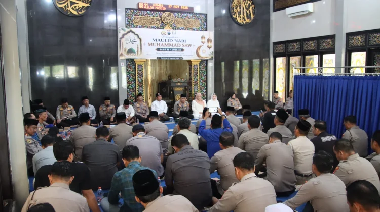 Kapolresta Sumenep Ajak Personel Teladani Akhlak Rasulullah