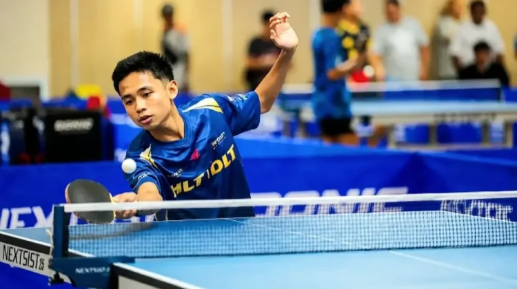 Atlet Tenis Pamekasan Raditya Mario Ghandi Siap Berlaga di Kejurnas
