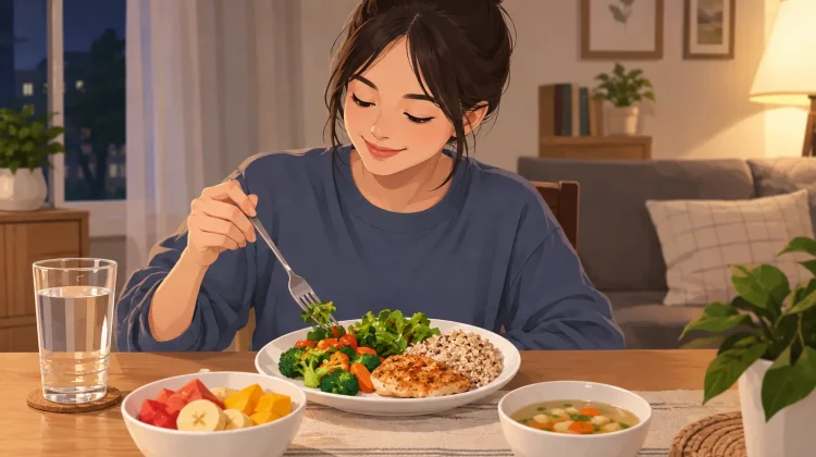 Benarkah Makan Malam Selalu Bikin Gemuk?