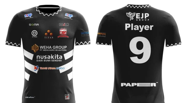 Jersey Ketiga Madura United Didominasi Hitam, Ini Filosofinya