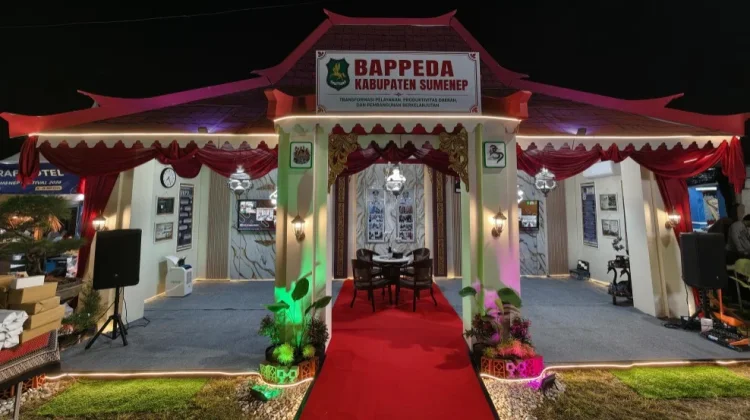 Bappeda Sumenep Angkat Identitas Keraton dalam Stand MNV 2026