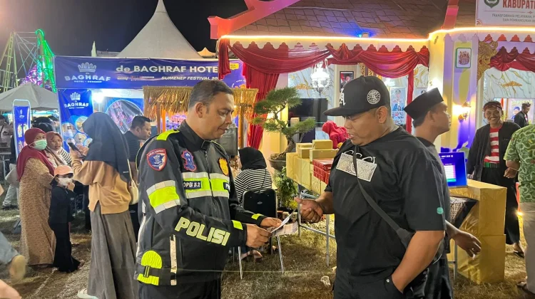Layanan PKB Satlantas Polresta Sumenep hadir di MCF 4 2026