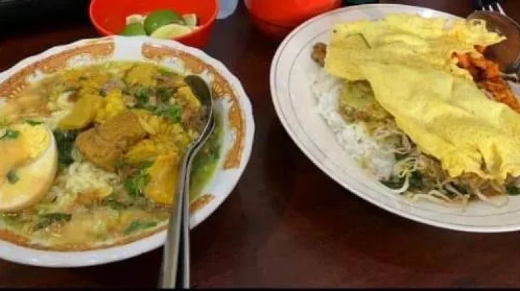 Nasi Soto Daging dan Nasi Pecel, Kuliner Tradisional yang Masih Eksis