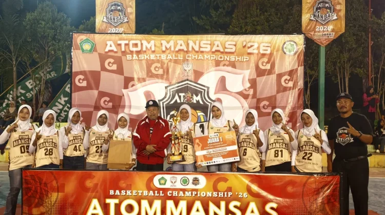 Tim Basket Putri MAN Sumenep Juarai Atom Mansas Championship 2026