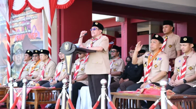 Wabup Sumenep Minta Gerakan Pramuka Perkuat Aksi Nyata di Masyarakat