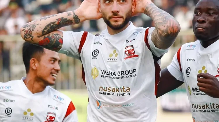 Tampil Efektif, Madura United Taklukkan PSS Sleman 1-3