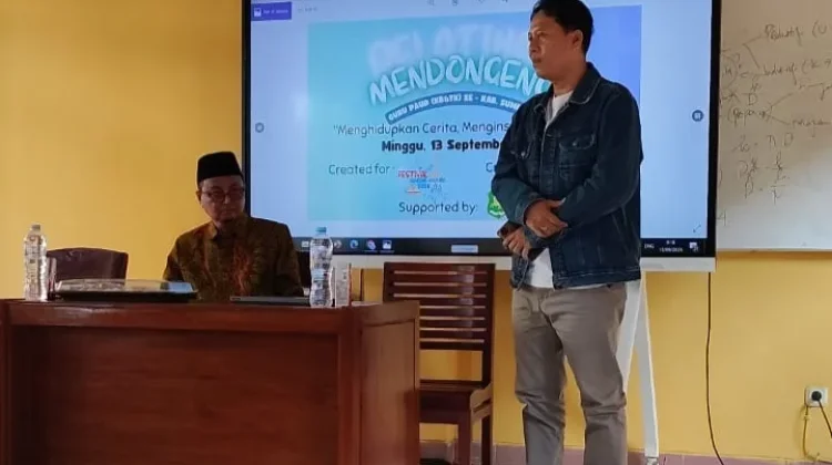 Pelatihan Mendongeng Gali Potensi Guru PAUD se-Kabupaten Sumenep