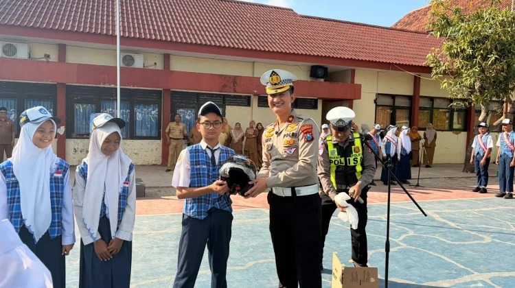 Police Goes to School, Satlantas Sumenep Edukasi Pelajar Tertib Berlalu Lintas
