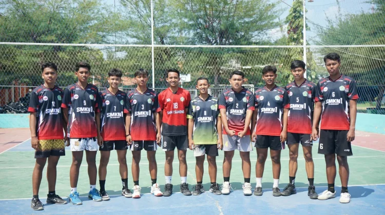 SMKN 1 Sumenep Optimis Kawinkan Gelar Juara Voli SMANSA Cup 2026