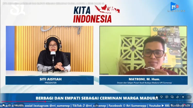 Budaya Berbagi di Madura Dinilai Menghadapi Krisis Empati