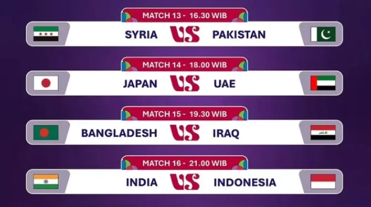 Indonesia Hadapi India Asian Mini Football Championship 2026 malam ini
