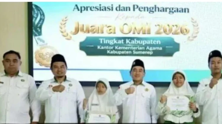 Dua Siswa MTsN 2 Sumenep Sabet Juara Olimpiade Madrasah Indonesia 2026