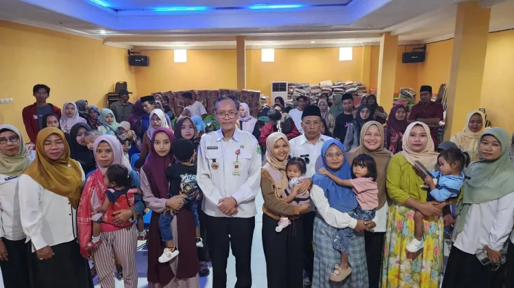 Tekan Stunting, Dinsos Sumenep Salurkan Bantuan kepada 70 Keluarga