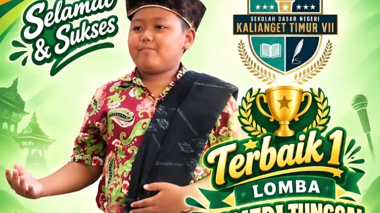 Syahir Alfarizqi Sabet Juara 1 Komedi Tunggal Festival Tunas Bahasa Ibu 2026