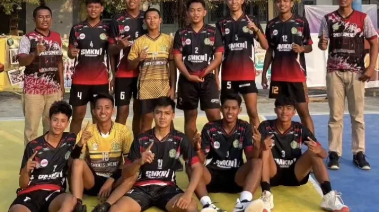 Ikuti Jejak Tim Putri, Voli Putra SMKN 1 Sumenep Tembus Final SMANSA Cup 2026
