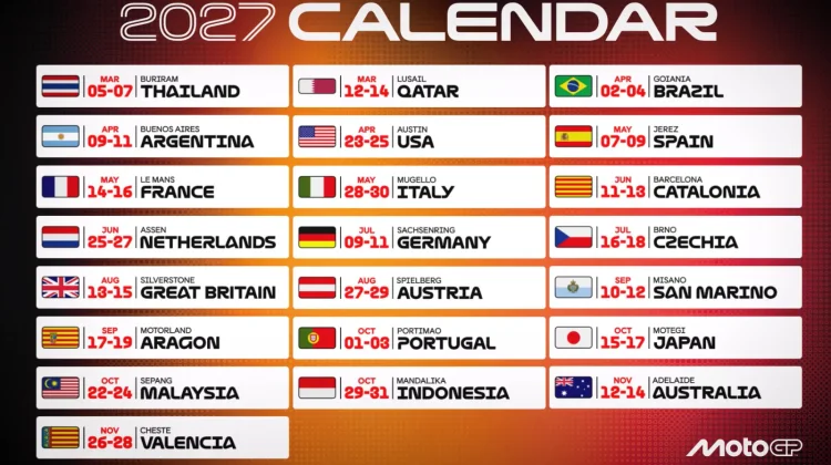 MotoGP 2027 Resmi Dirilis, Mandalika Kembali Masuk Kalender