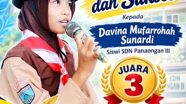 Sakit Tak Menyurutkan Langkah, Davina Raih Juara 3 FTBI Sumenep