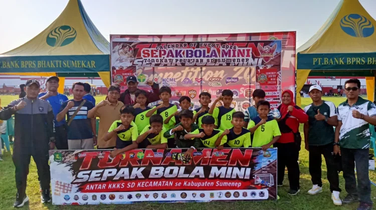 Tim Mini Soccer KKKS Pasongsongan Tembus Delapan Besar Turnamen Pelajar SD