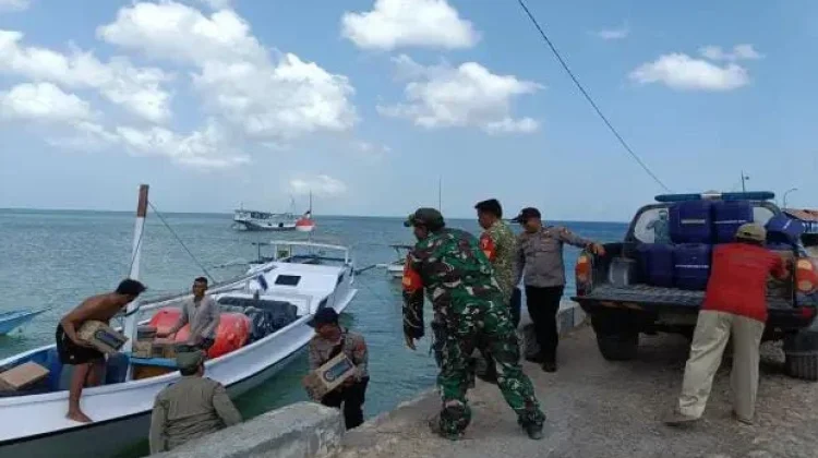 BPBD Sumenep Siapkan Tandon Air bagi Warga di Daerah Kering