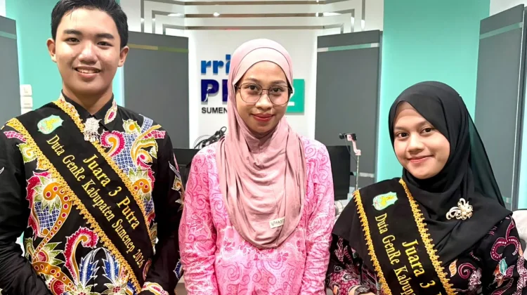 Haura dan Rava Raih Juara Tiga Duta GenRe