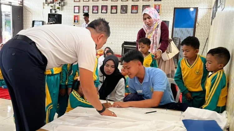 Belajar Batik di Rutan Sumenep, Anak TK Kenal Budaya dan Kreativitas
