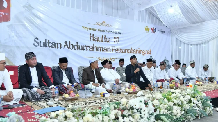 Haul Sultan Abdurrahman Jadi Momentum Perkuat Nilai Kepemimpinan