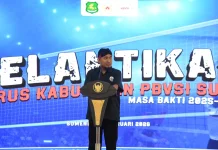Bupati Ingin Kepengurusan PBVSI Sumenep Makin Solid