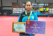 Atlet PTM GCU Pamekasan Raih Emas Sukun Youth Series III