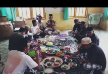 Tradisi Berbagi dan Doa Bersama Sambut Ramadan di Tanjung Kiaok