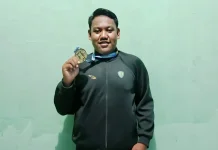 Firly, Juara Medali Emas Tolak Peluru Jatim