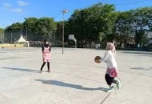 Lapangan Basket GOR A Yani Sumenep Jadi Lokasi Favorit Ngabuburit