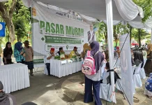 TPID Sumenep dan Provinsi Jawa Timur Gelar Pasar Murah, Jaga Satbilitas Bahan Pokok