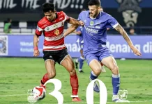 Persib Tampil Perkasa, Madura United Tertinggal 3-0 di Babak Pertama