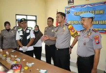 Sebanyak 26 Kapolsek Jajaran Polres Sumenep Tes Urine