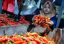 Harga Cabai Rawit Picu Inflasi Bulanan Sumenep