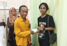 SH Terate Guluk-Guluk Salurkan Donasi Bagi Korban Kecelakaan Lalu Lintas